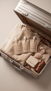 Al Bahri Advanced Keratin travel set in een koffer