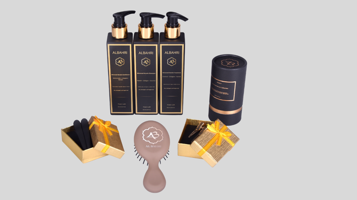 Keratin Repair Haircare Sample Kit - 4 Piece Set | Al Bahri