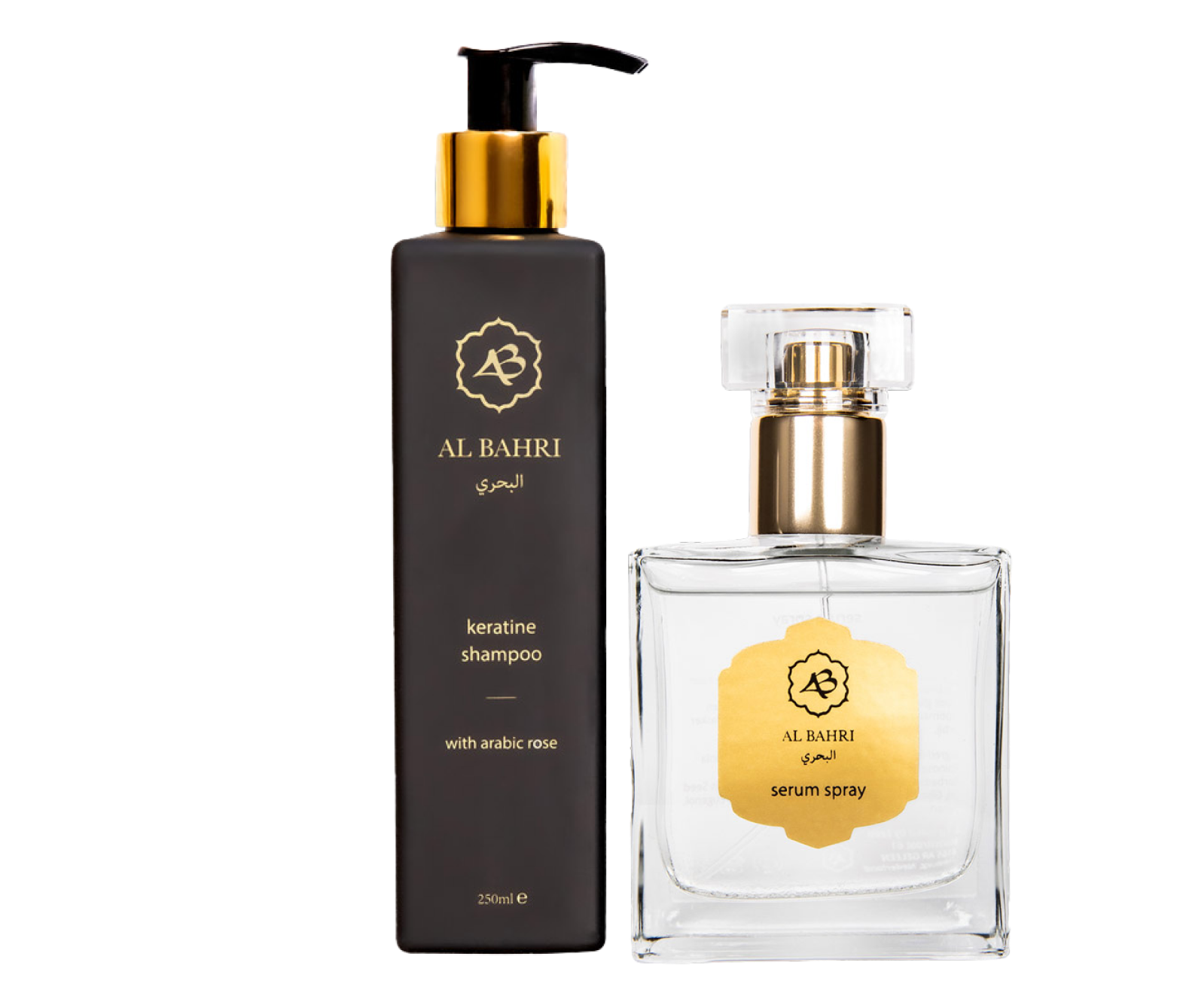 Keratine shampoo en luxe haarparfum set - Albahri
