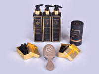 Al Bahri Complete Haarritueel – Keratine Set voor Droog &amp; Beschadigd Haar (4-delig)